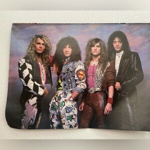Vintage 80s White Lion pinup - Colorful Members